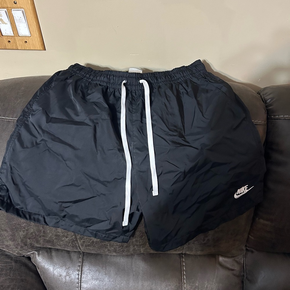 Nike Essentials Woven Flow Lined Shorts Mens Large Black
